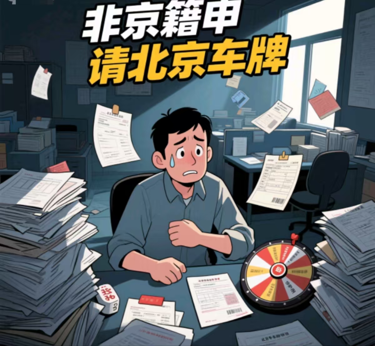 北京车牌非京籍想得到一块车牌有多难？